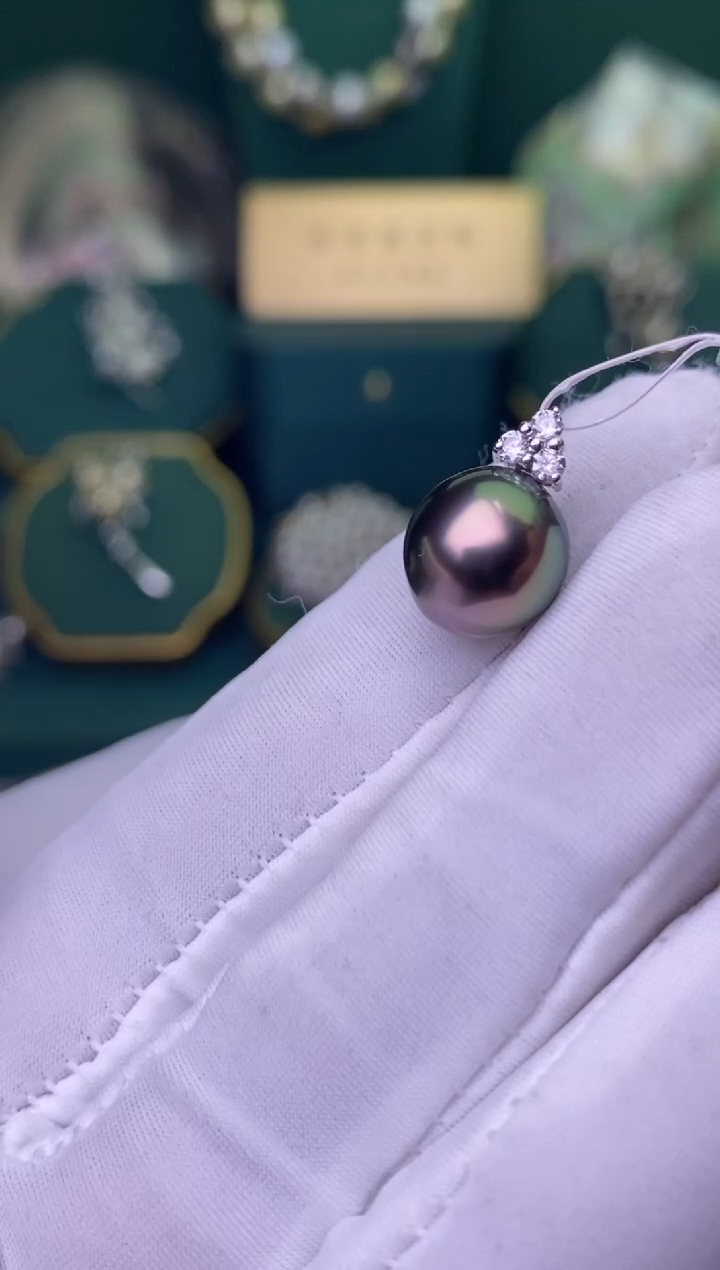 【闪购商品】海水珍珠颈饰18K金镶嵌1