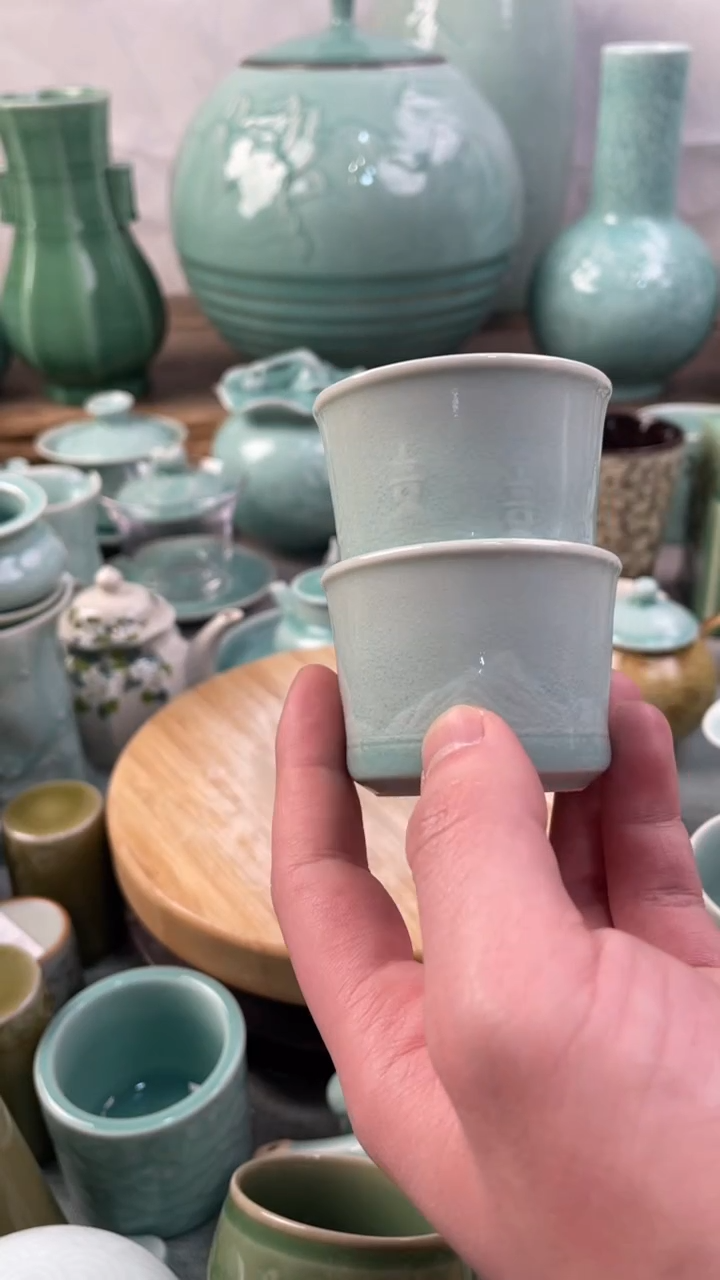 【闪购商品】2个 特价福利 微瑕 慧仙青瓷