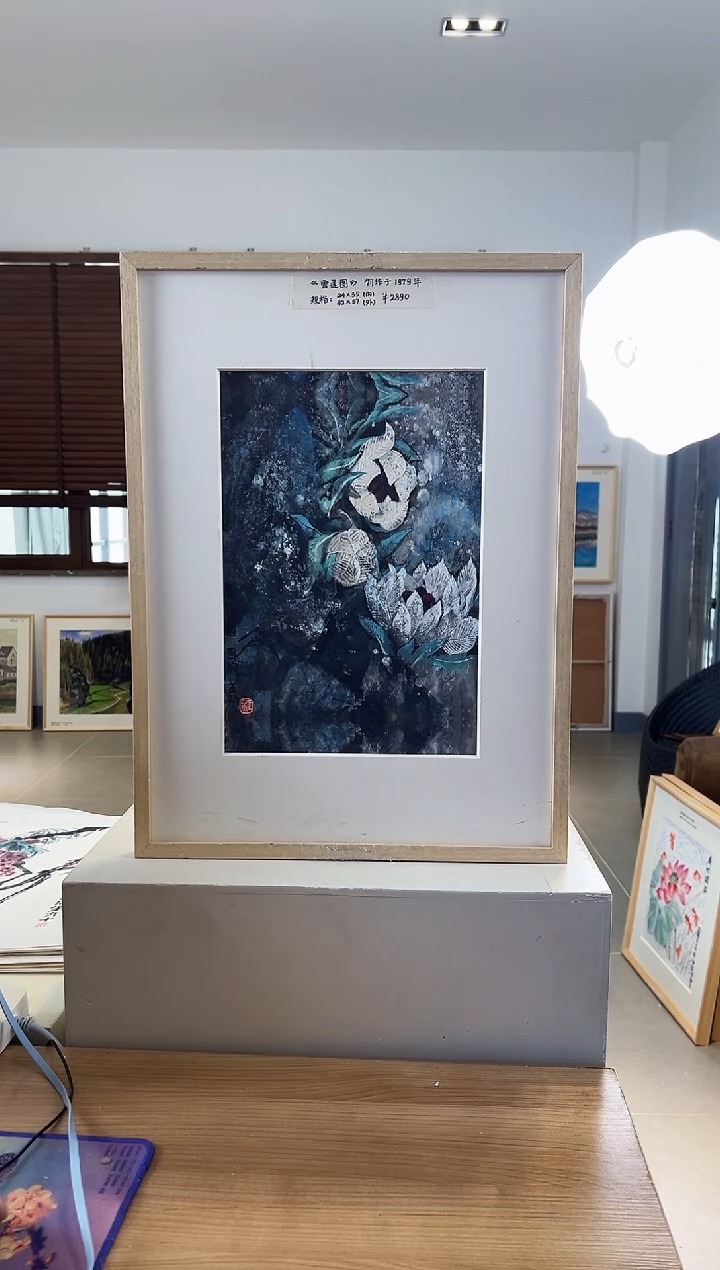 【闪购商品】版画限量亲签盖章版画S