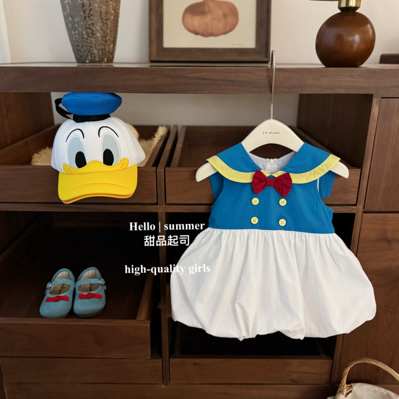2026夏洛丽塔白雪公主裙连衣裙宝宝洋气时髦女童裙生日周岁礼服