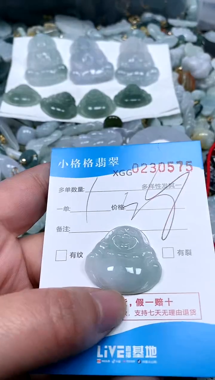 【闪购商品】翡翠颈饰未镶嵌闪购商品0230575