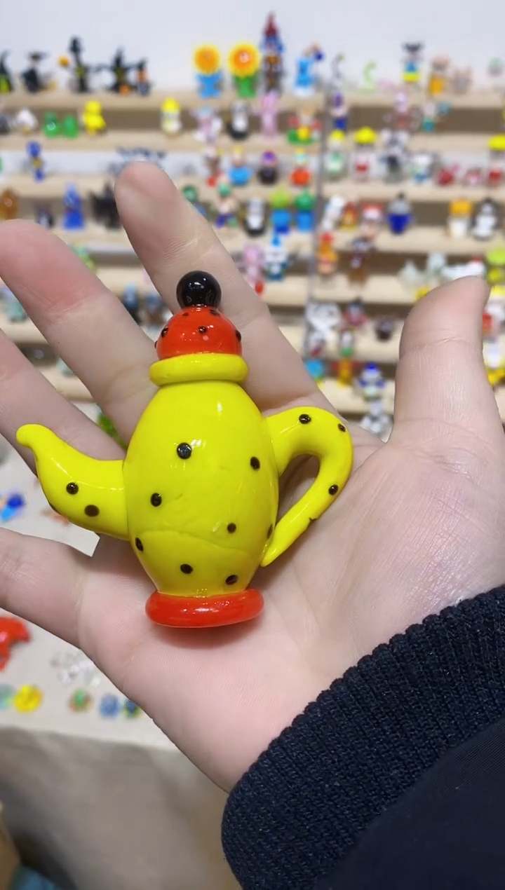 【闪购商品】琉璃手工艺品把把壶