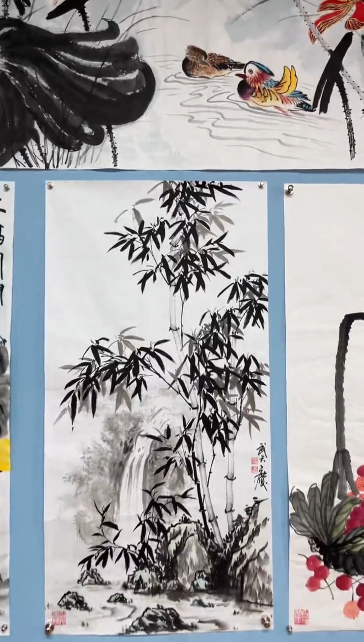 【闪购商品】国画武天庆水墨竹