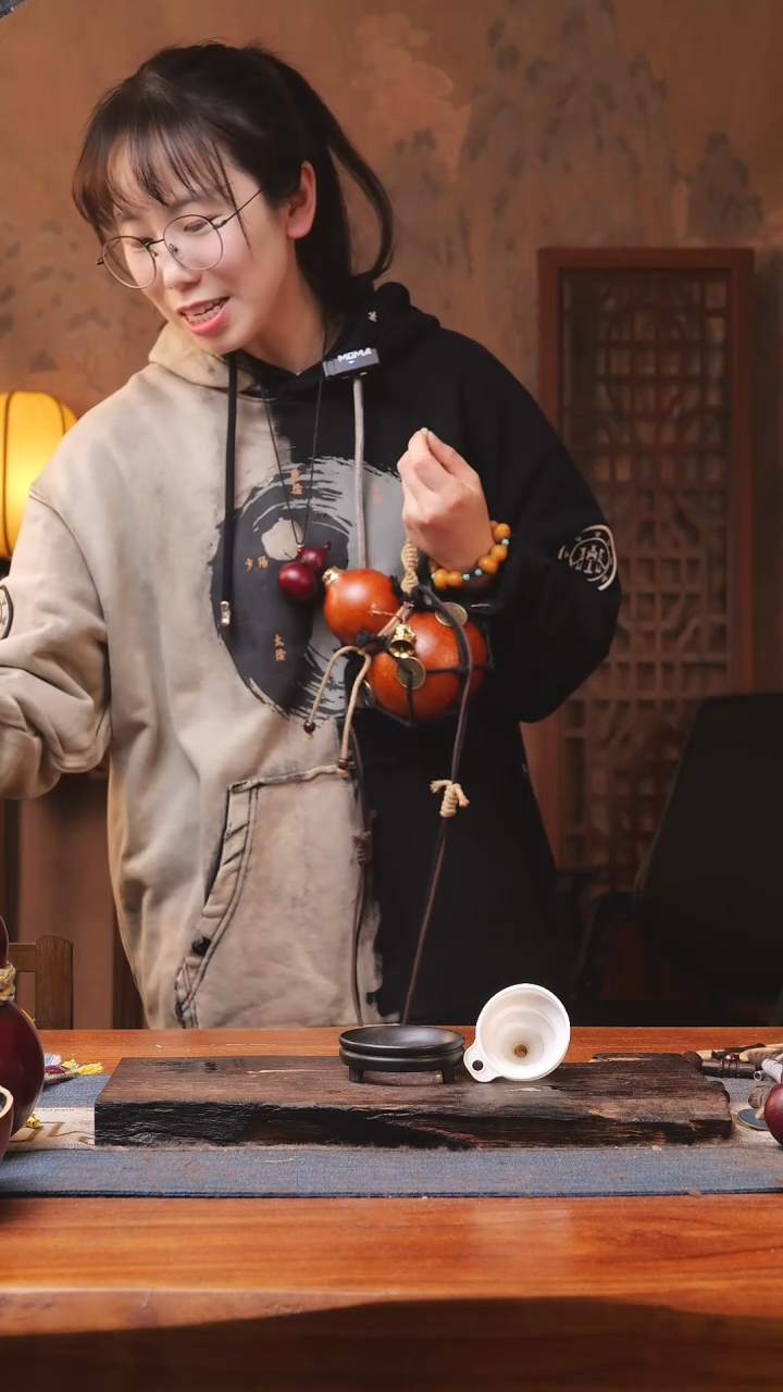 【闪购商品】35号精品大漆葫芦防腐防渗装水茶酒