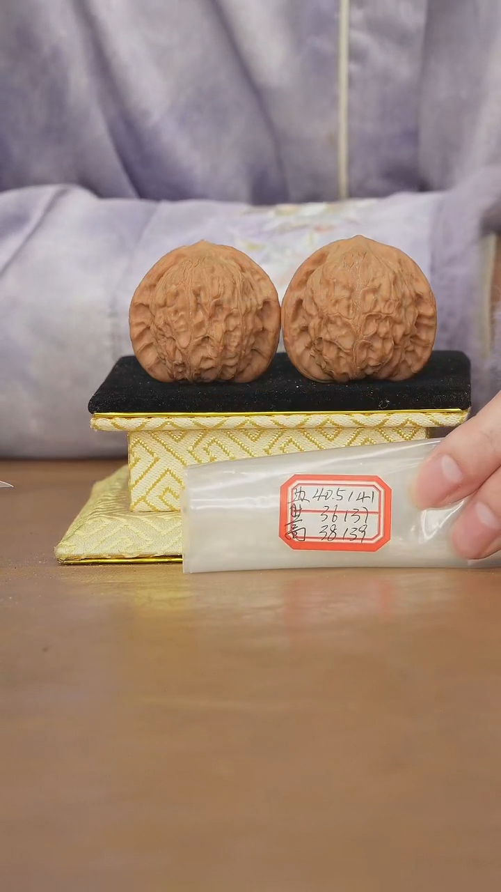 把件文玩核桃非嫁接将军帽