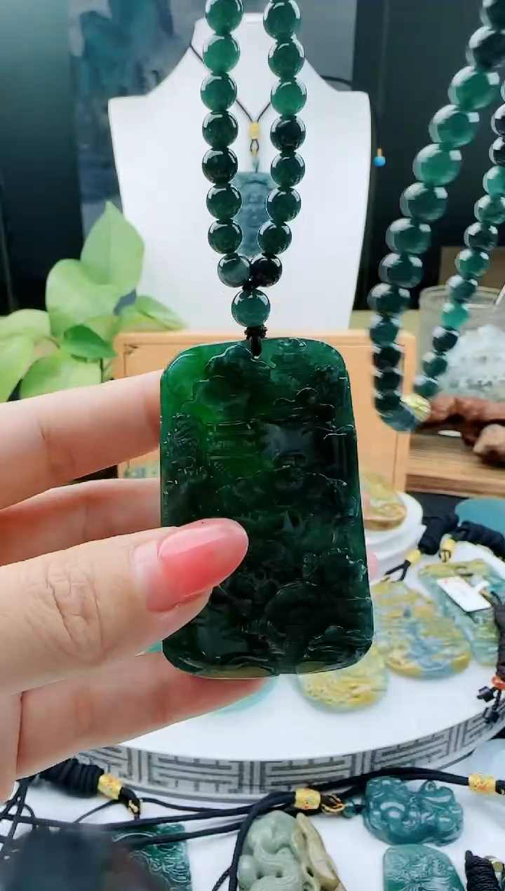 【闪购商品】翡翠颈饰未镶嵌11111111