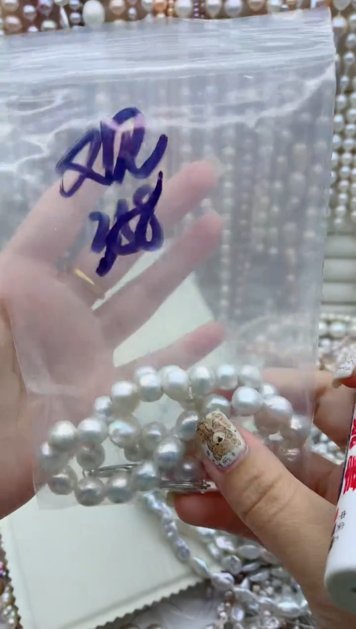 淡水珍珠银S925镶嵌颈饰观项链多样性发其一