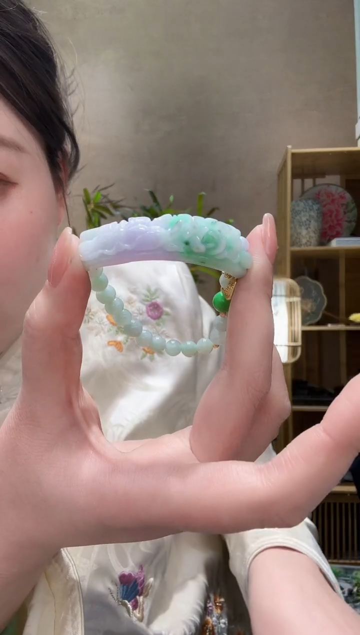 【闪购商品】翡翠颈饰未镶嵌手牌