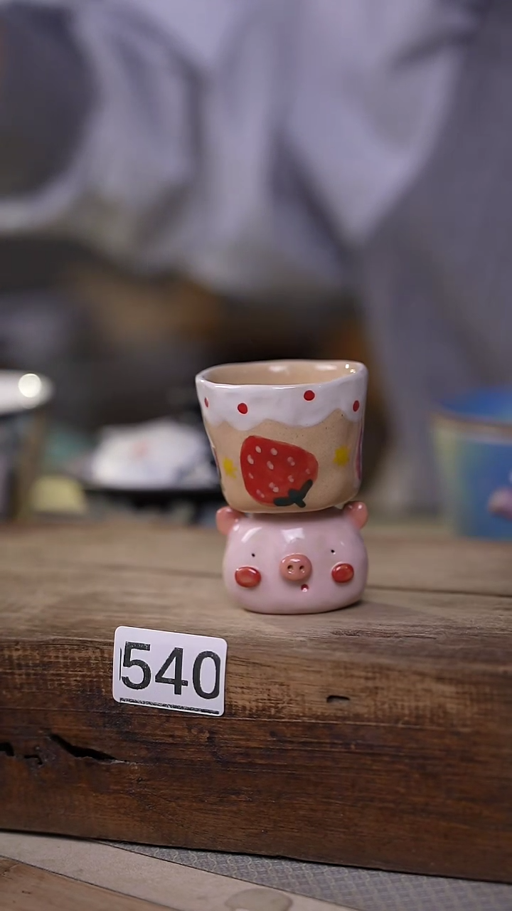 【闪购商品】瓷片手绘·杯/设计师 xudu 款