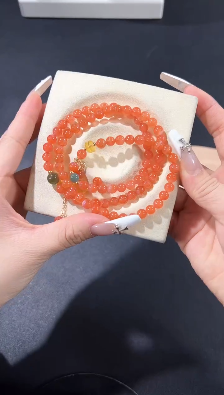 未镶嵌手链南红玛瑙4o多样性发其一【1条】默认微瑕