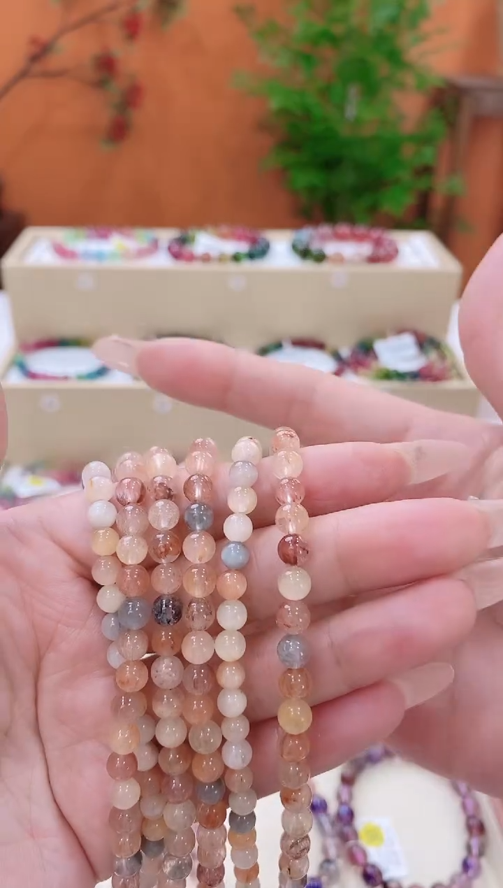 【闪购商品】水晶手链未镶嵌水晶多圈手链6*多样性发货一件