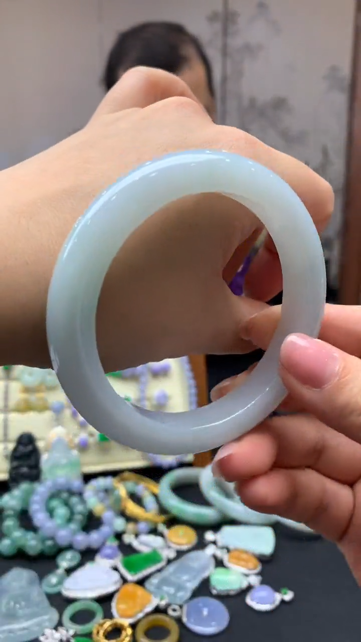 【闪购商品】翡翠手镯未镶嵌5-天然翡翠