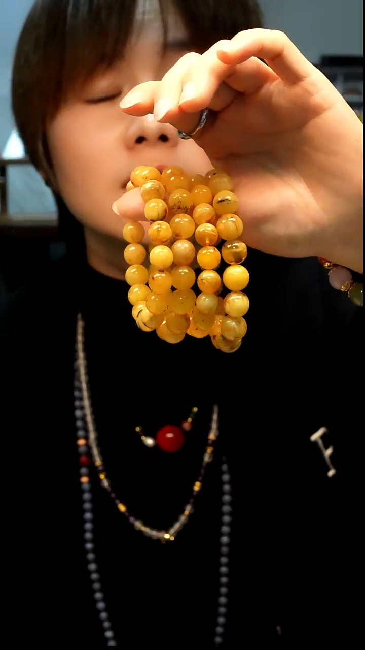 手链蜜蜡未镶嵌蜜蜡手串
