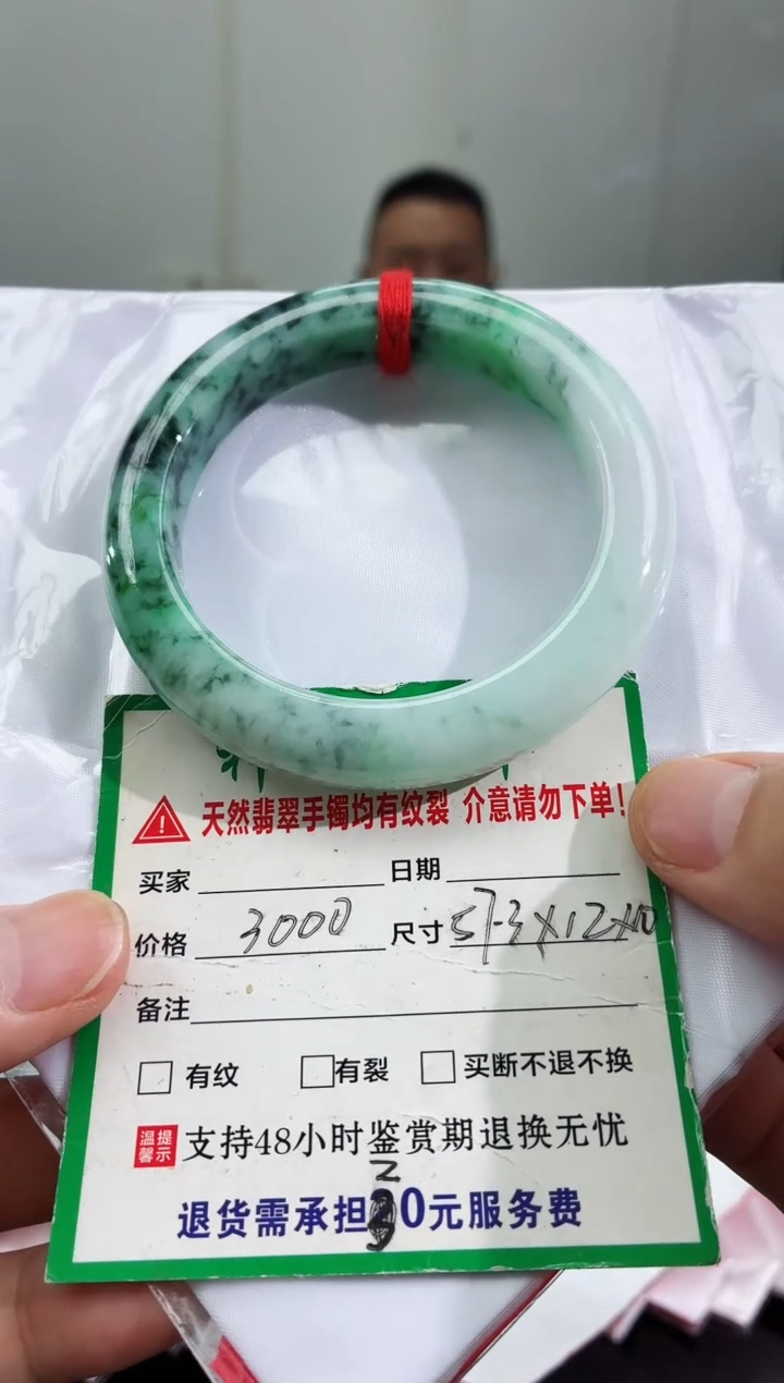 未镶嵌手镯翡翠缅甸翡翠手镯18