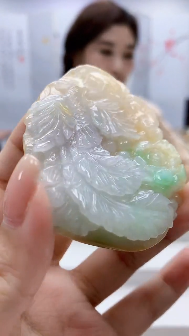 定制翡翠未镶嵌4829xx-毛货挂件17
