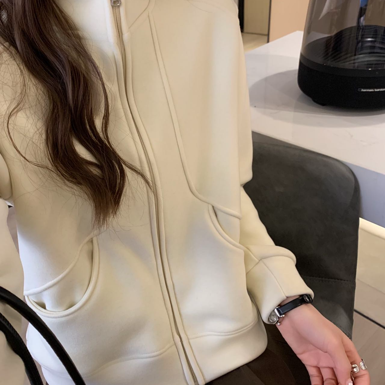 设计师款加厚外套 A8855