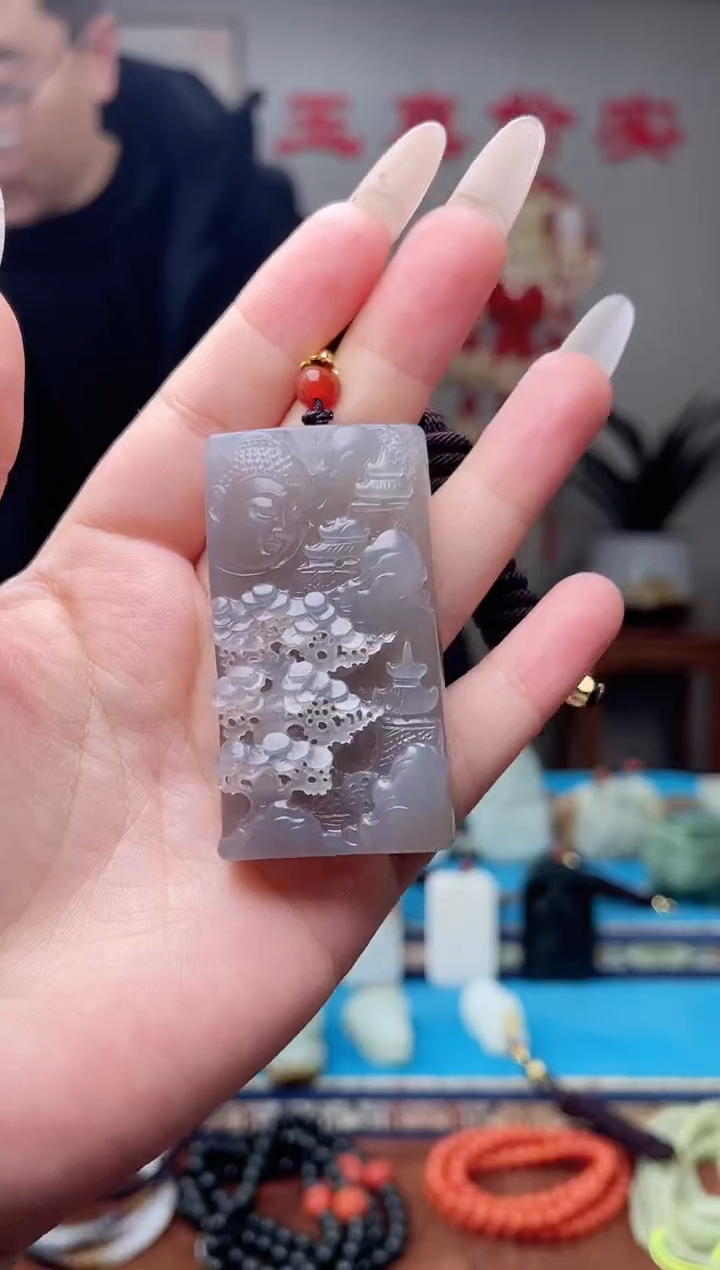 【闪购商品】和田玉挂件未镶嵌1