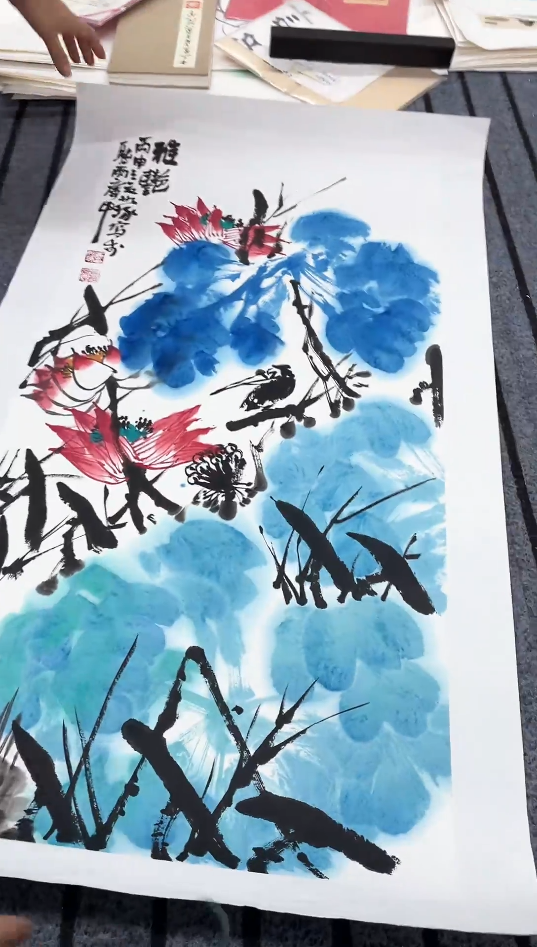 精品国画花鸟作品