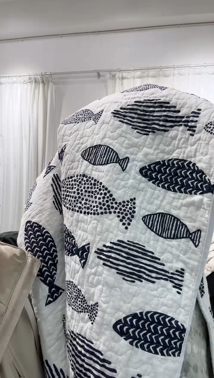 棉200*230纯棉床盖62号染色瑕疵