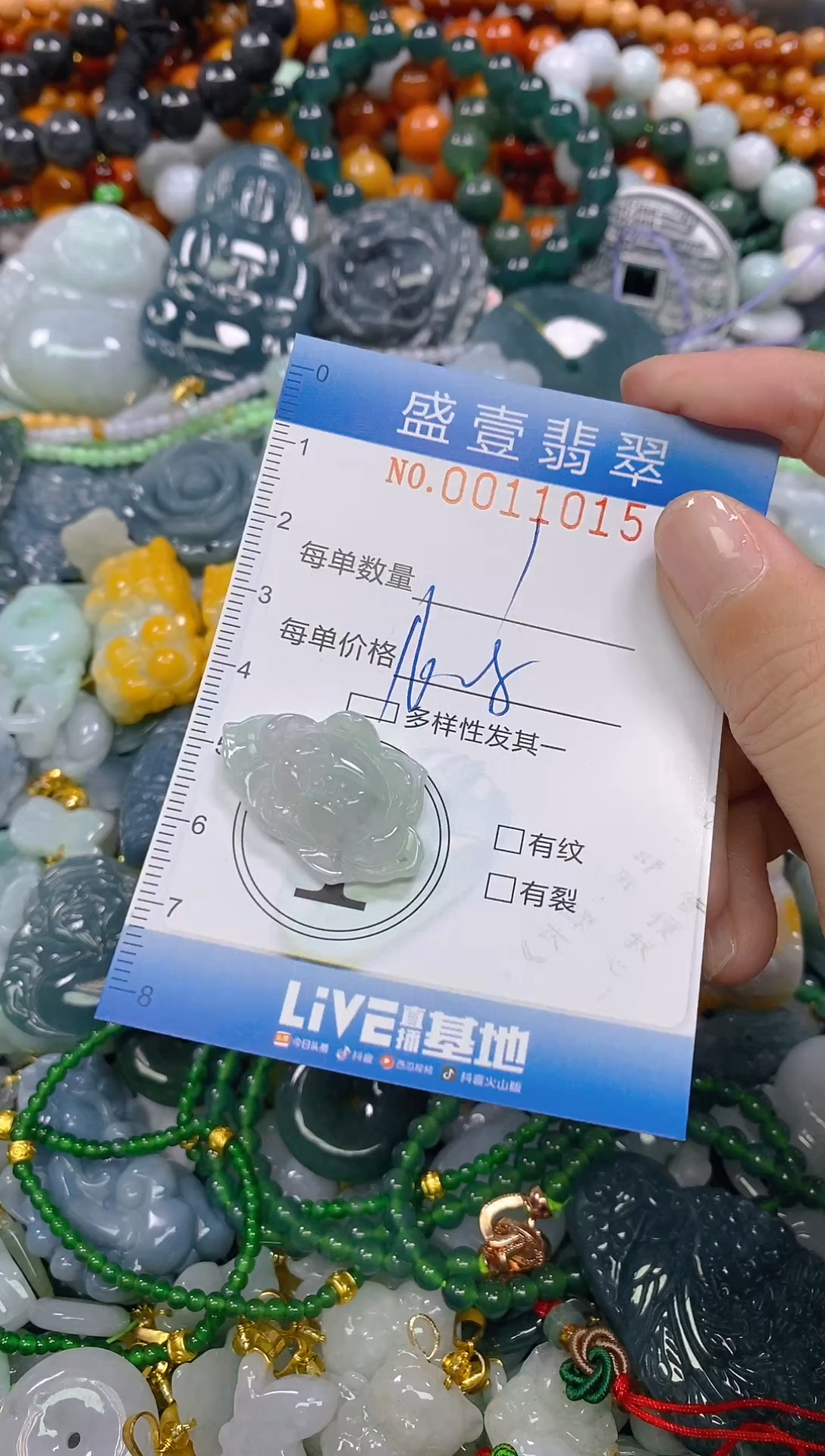 颈饰未镶嵌翡翠闪购0011015