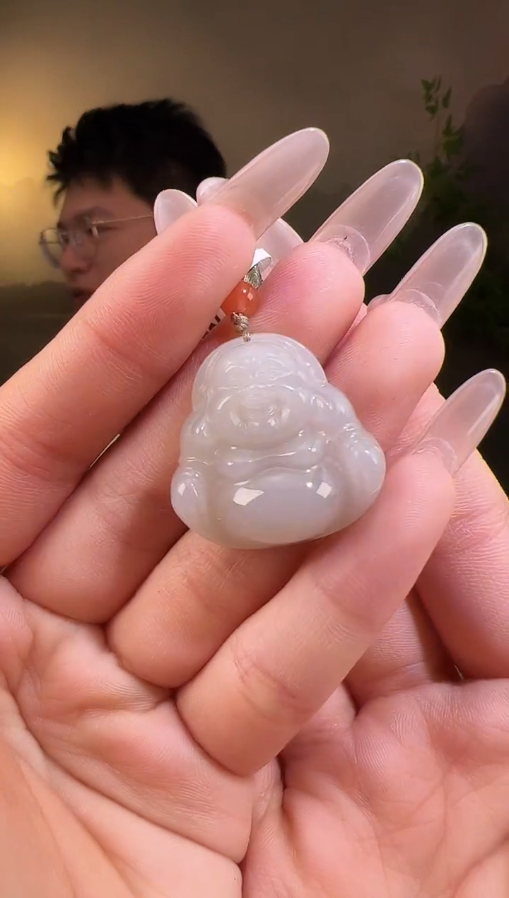 【闪购商品】和田玉颈饰未镶嵌佛公12
