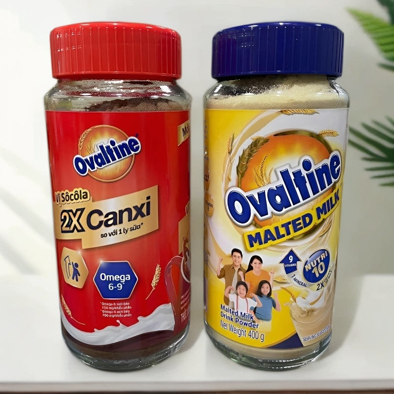 泰国进口港版阿华田三合一营养巧克力粉麦芽奶饮料冲饮罐装玻璃装