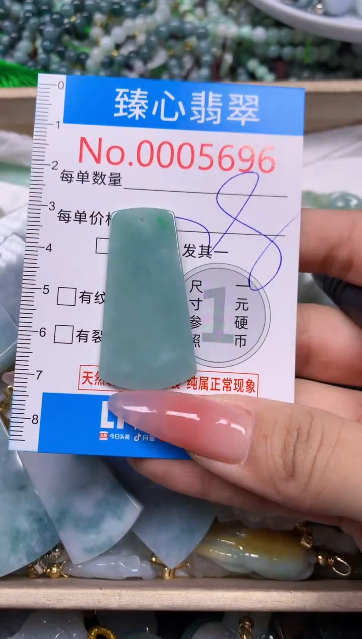 【闪购商品】翡翠颈饰未镶嵌含绳0005696