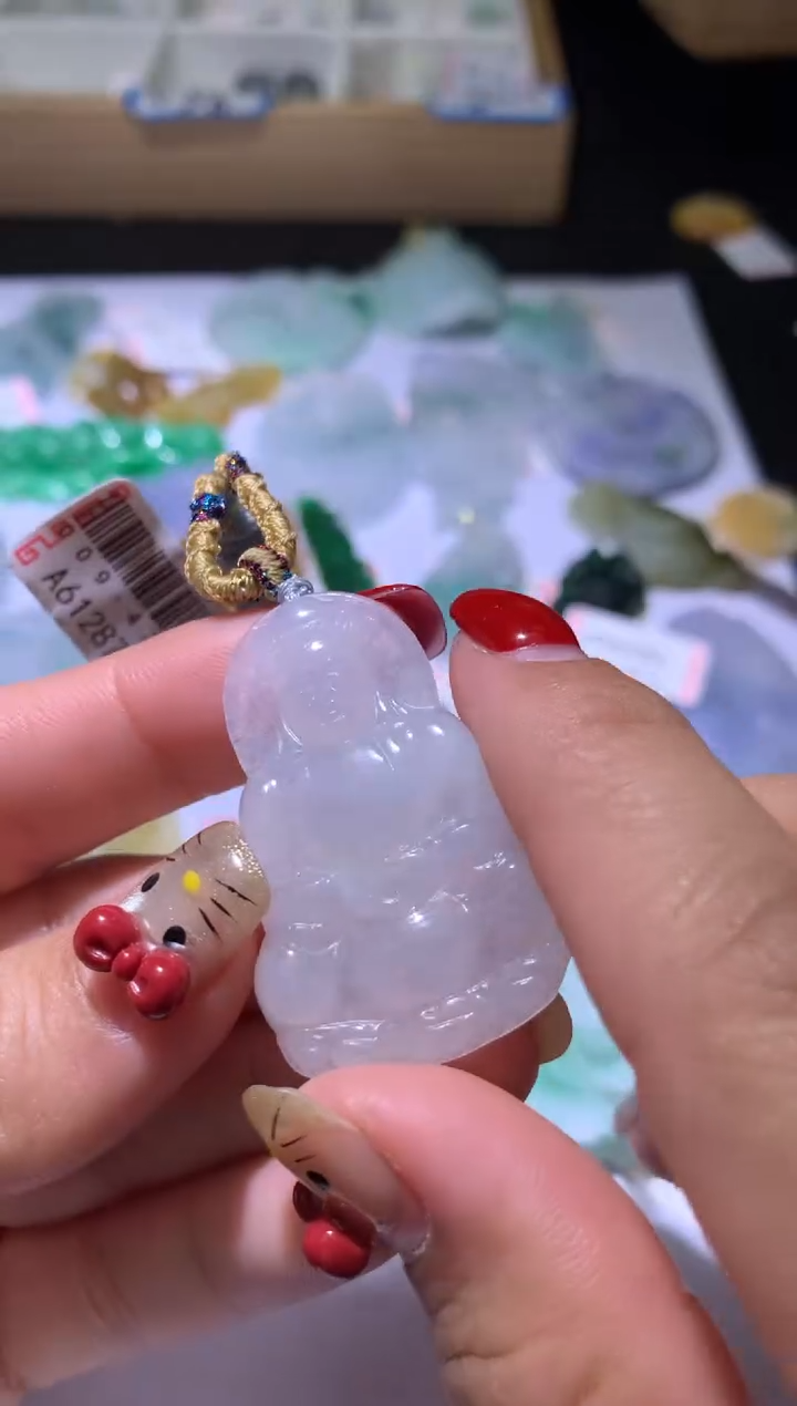 【闪购商品】翡翠挂件未镶嵌MJX035686