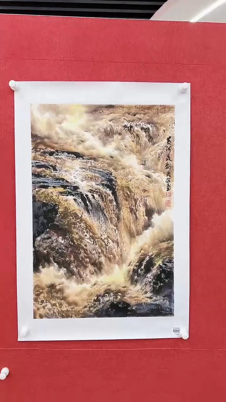 【闪购商品】绘画李长胜绘画3平尺黄河