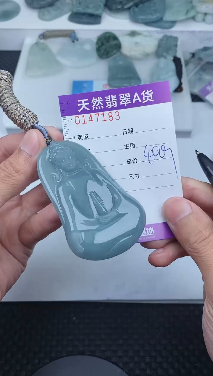 翡翠未镶嵌颈饰       183