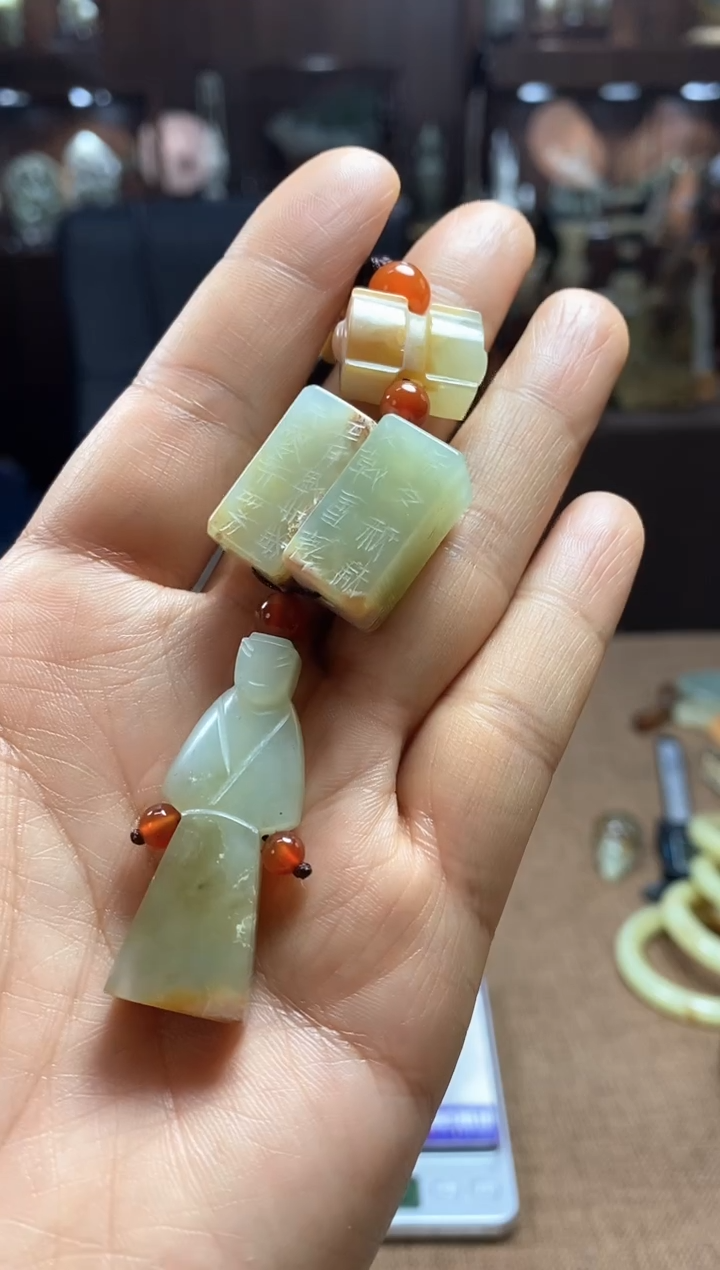 【闪购商品】和田玉颈饰未镶嵌挂件