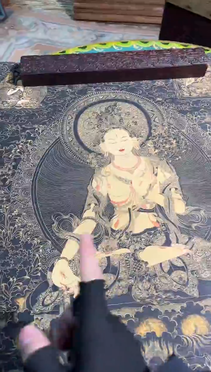 卷轴画 路路的唐卡tk160