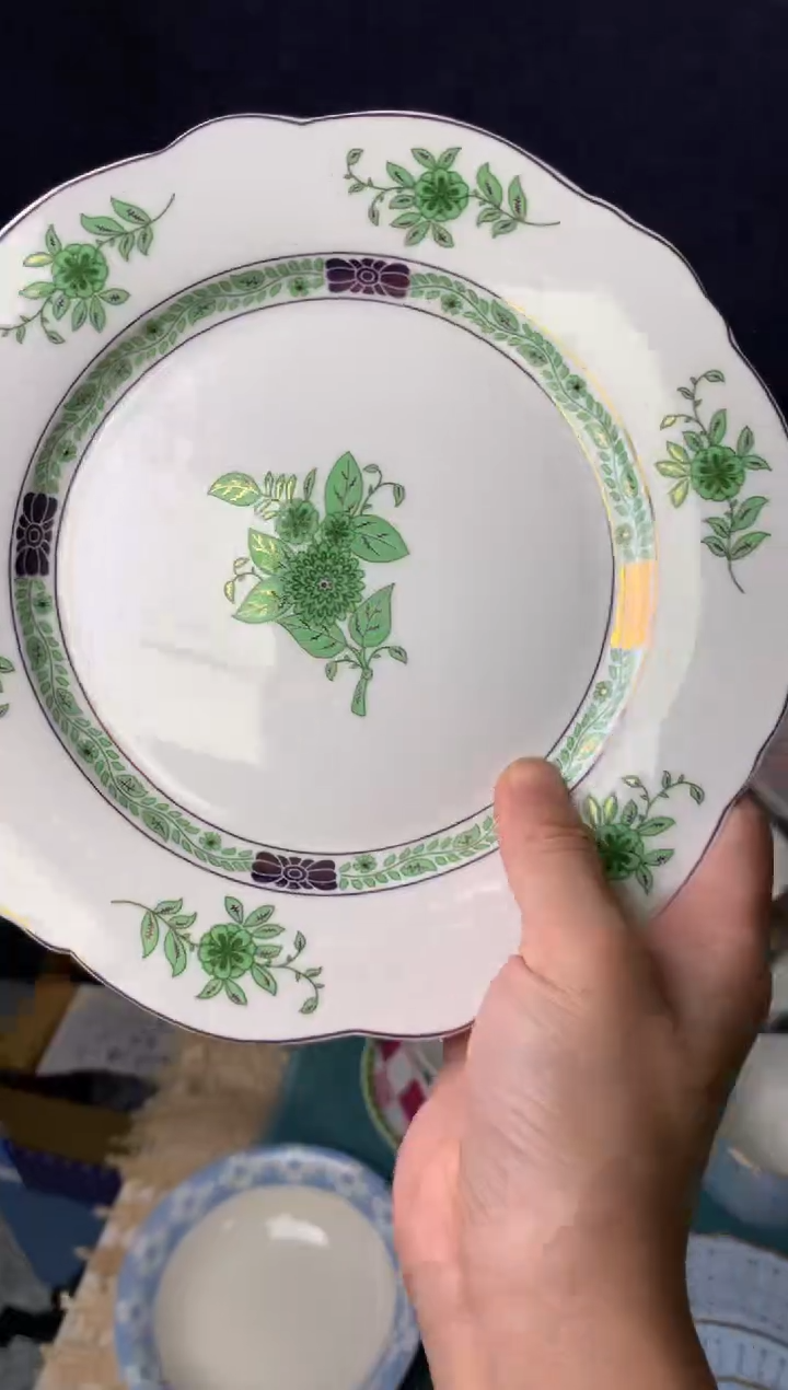 瓷陶瓷原单CC039餐具1个8寸