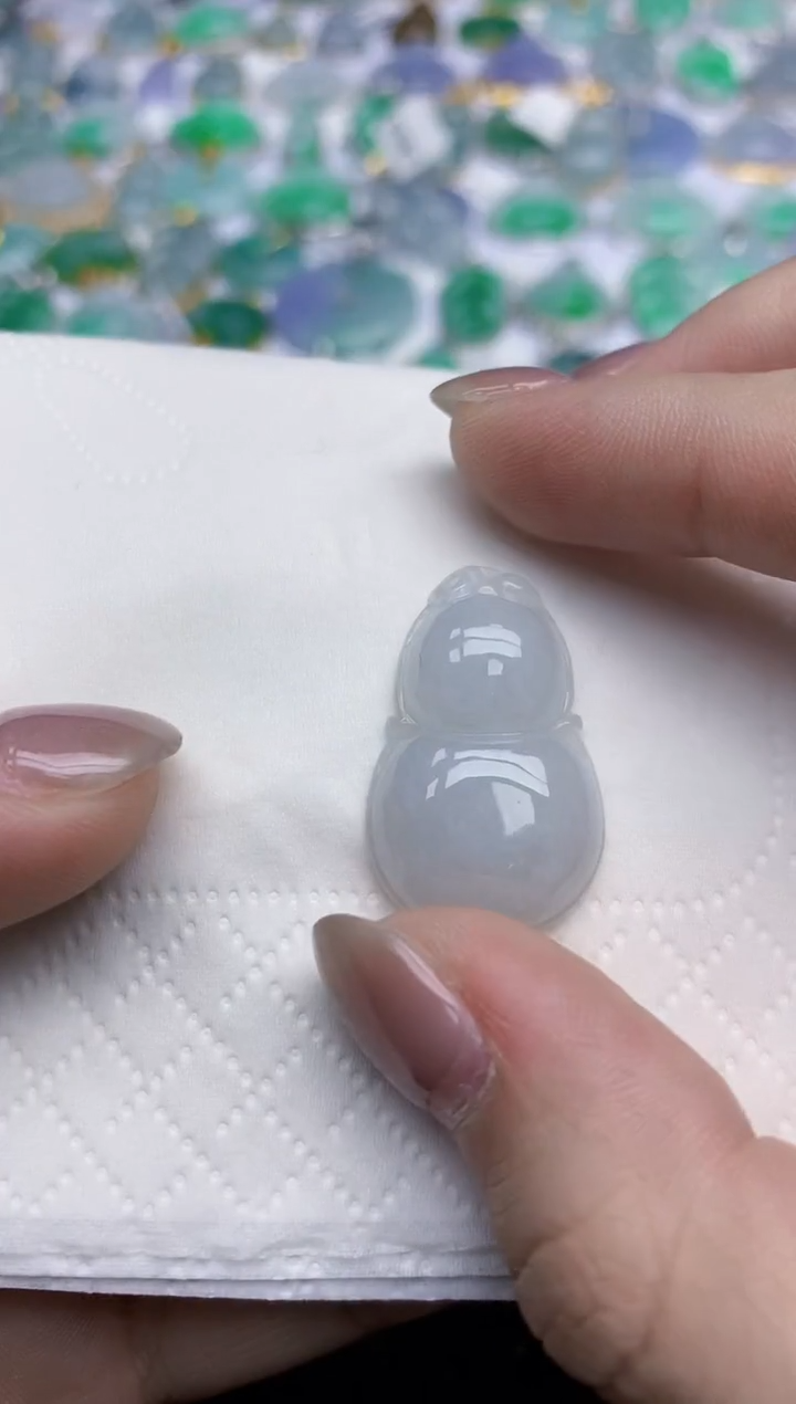 【闪购商品】翡翠颈饰未镶嵌天然翡翠A货