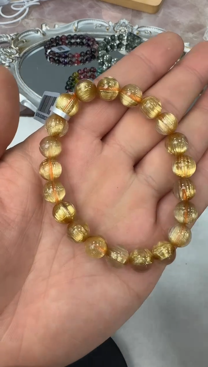 【闪购商品】水晶手链未镶嵌GCK1007 约9mm