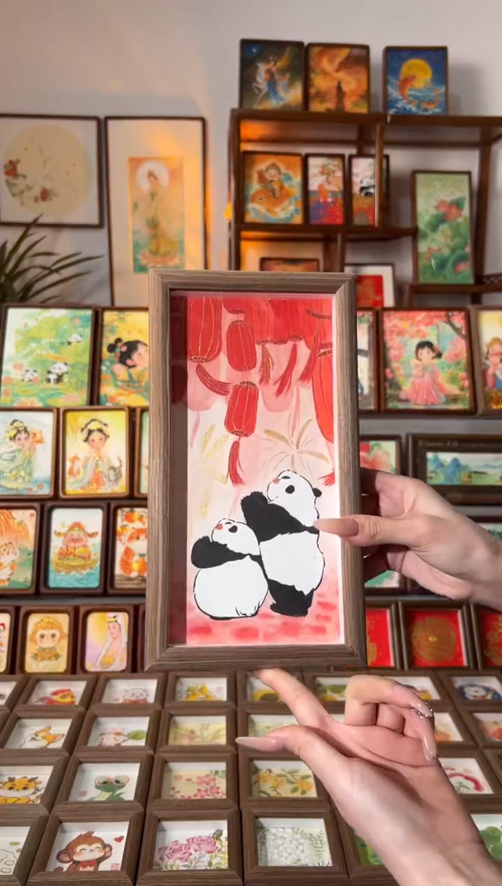 【闪购商品】国画花花荷叶 手绘国画28实