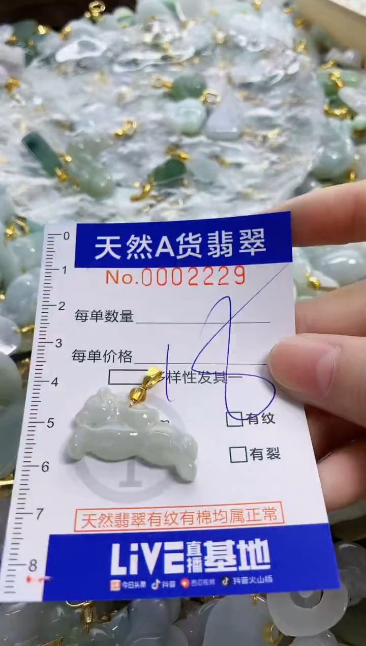 颈饰未镶嵌翡翠天然A货翡翠