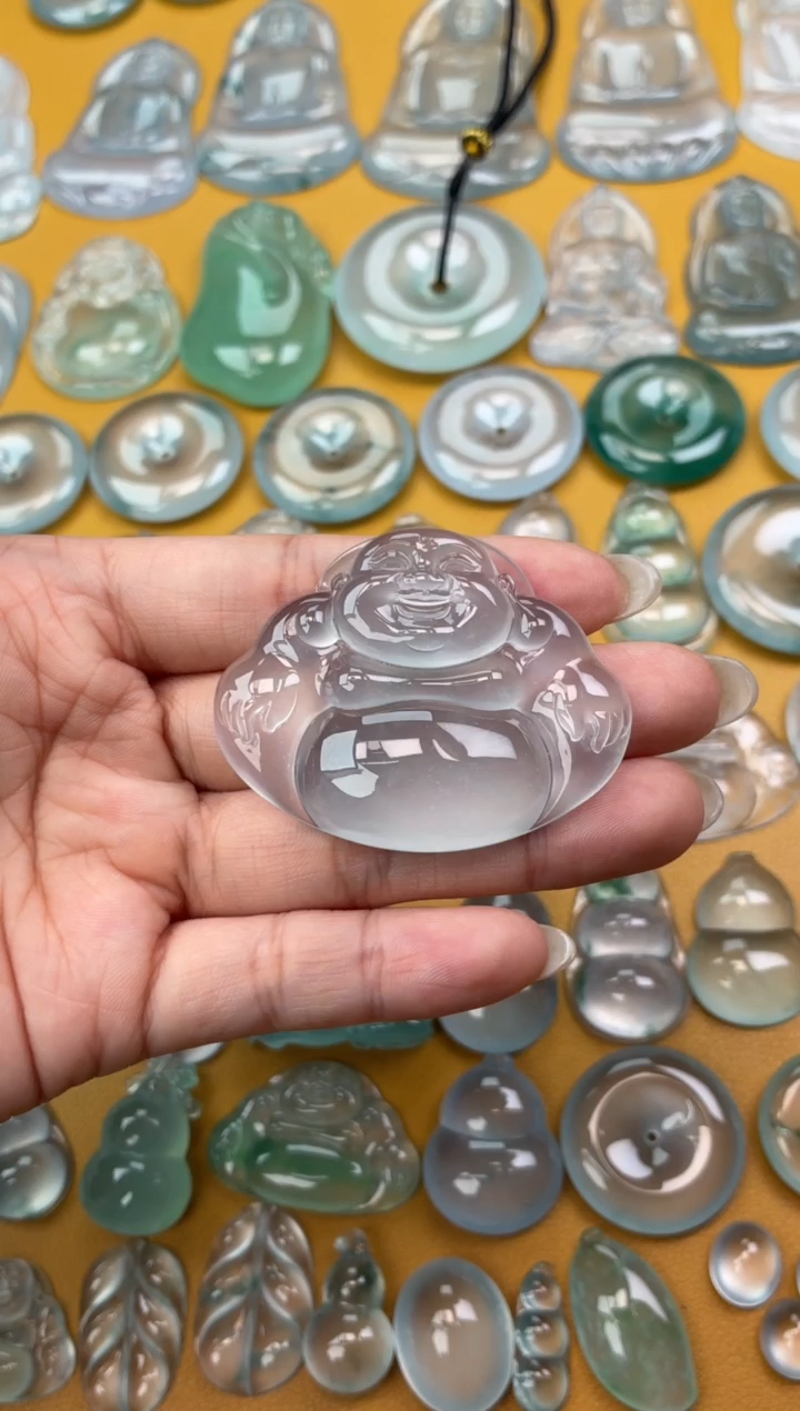 吊坠(不含链)未镶嵌翡翠48 佛公 40 50.3 8.6