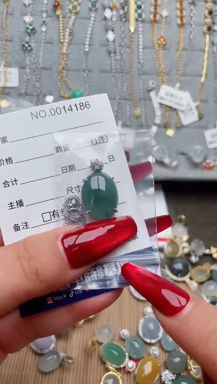 【闪购商品】翡翠戒指银S925镶嵌·