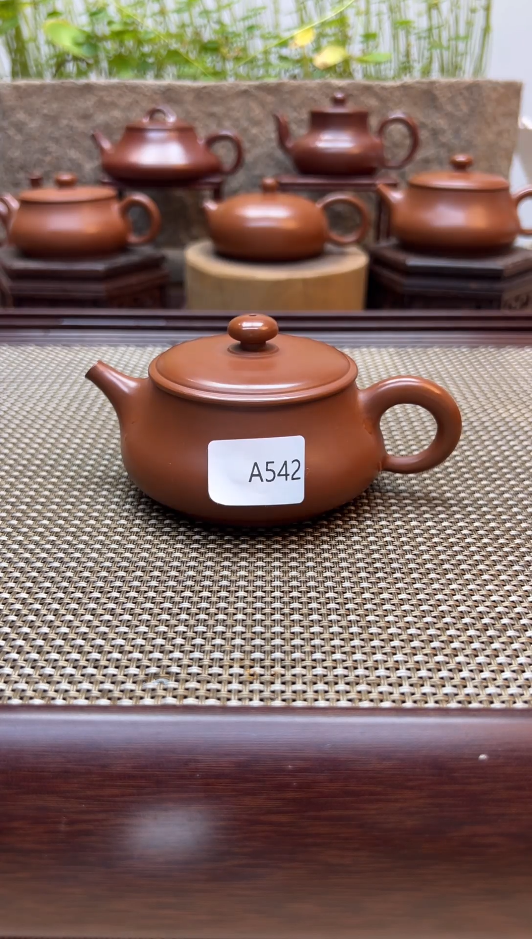 【闪购商品】朱泥茶壶微瑕 原矿全手工 A542 150cc