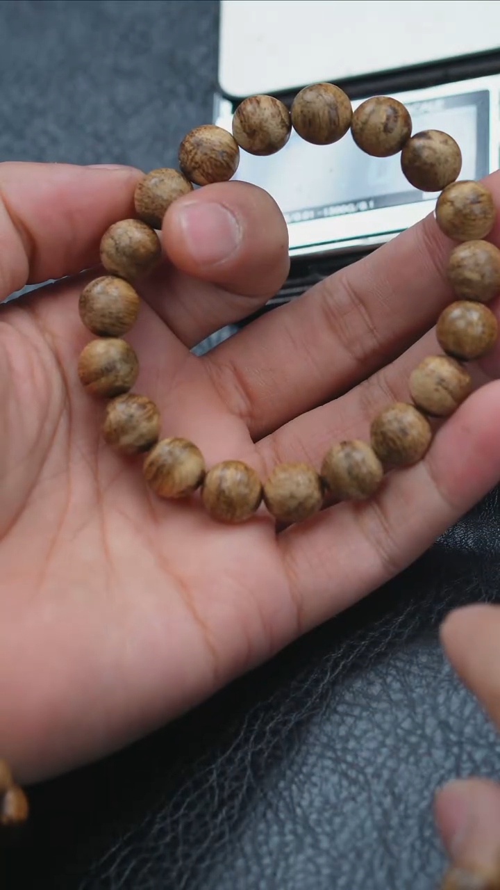 【闪购商品】沉香手串马泥涝1.0单圈8g+