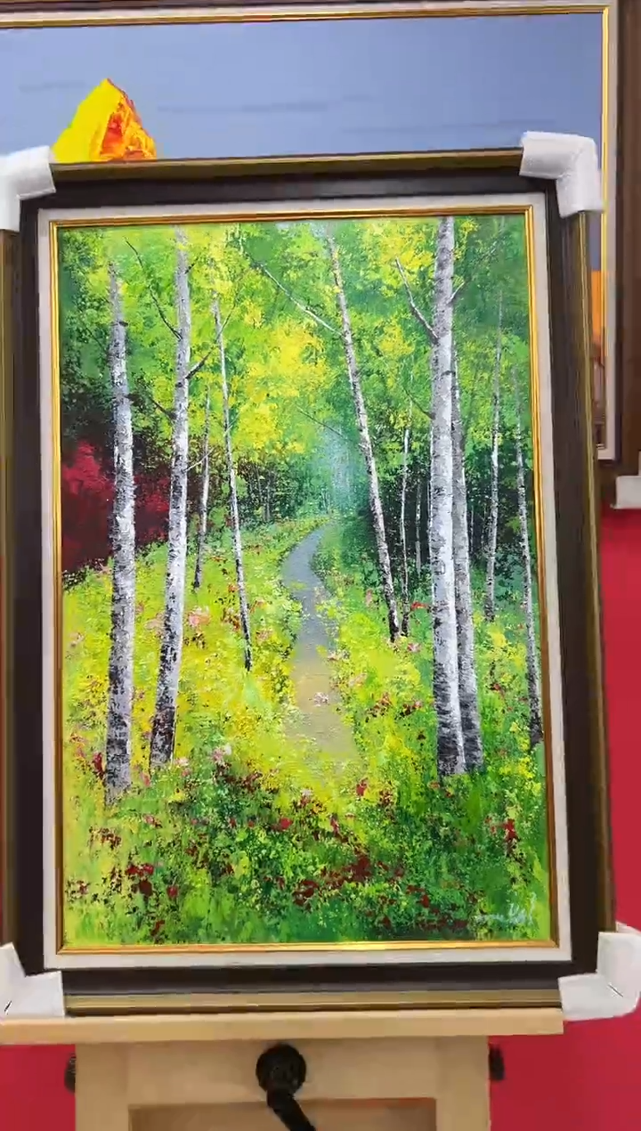 【闪购商品】绘画梁静-60*90-油画作品