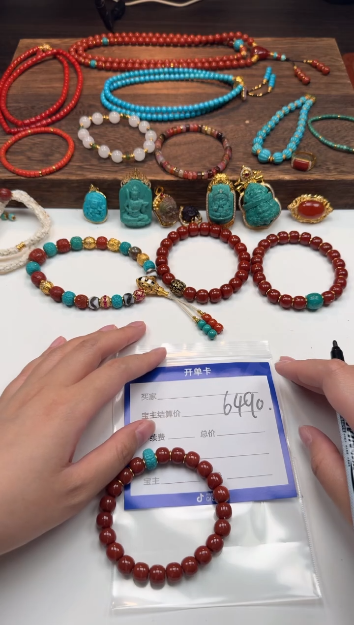 未镶嵌手串手串南红玛瑙瓦*～手串手串