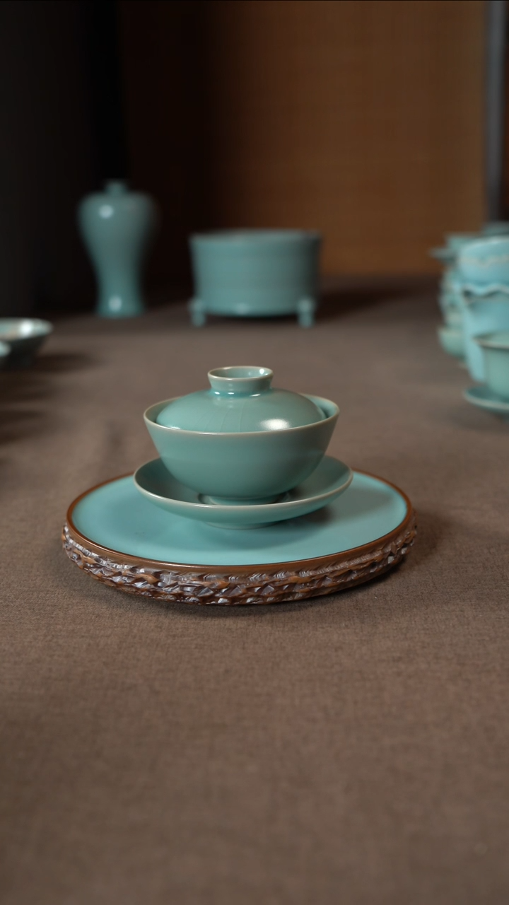 【闪购商品】汝瓷主人杯碗壶瓶樽洗