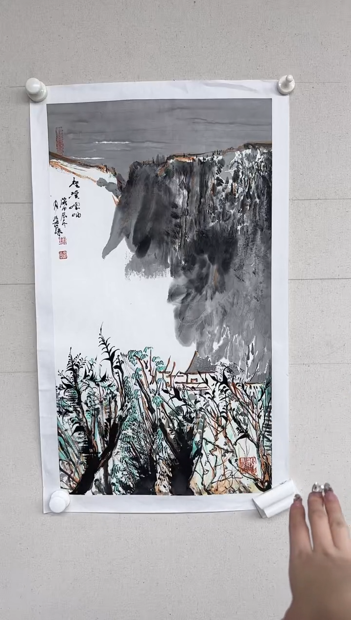 【闪购商品】绘画李老师国画作品