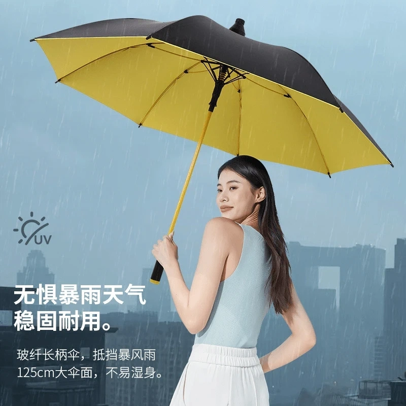 高尔夫防水套伞长柄雨伞加固加厚抗风结实双人半自动晴雨两用