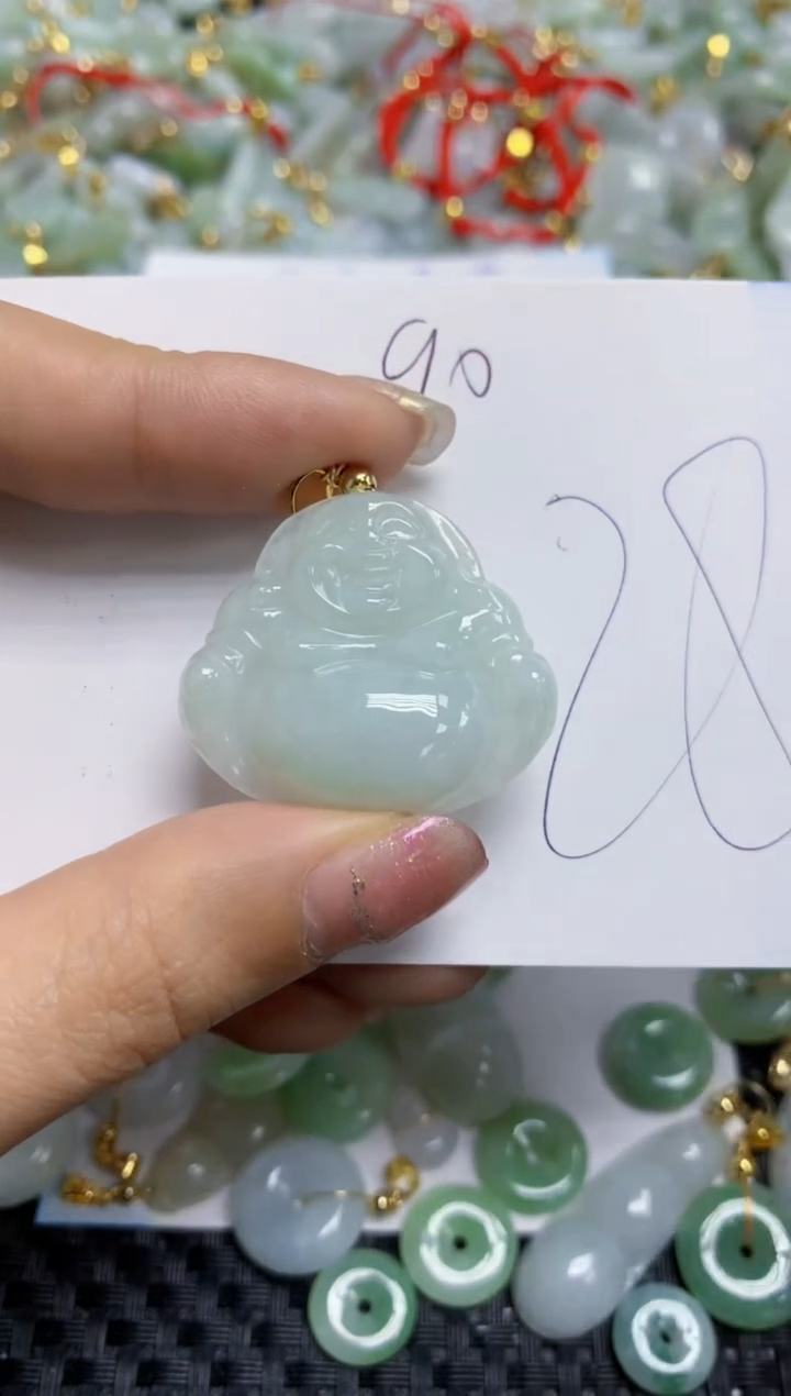 【闪购商品】翡翠颈饰合金   天然A货翡翠