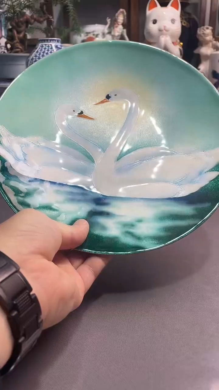 瓷片浪****常七宝大盘一一一