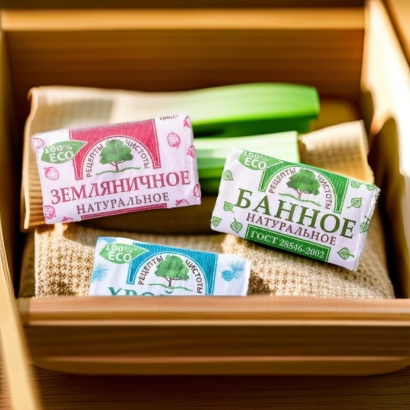 【3块】俄罗斯原装进口沐浴洁面香皂180g/块