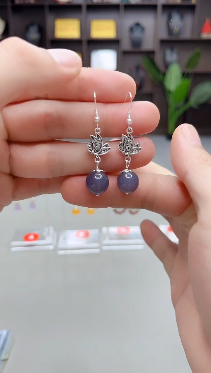 未镶嵌耳饰玛瑙/玉髓231000